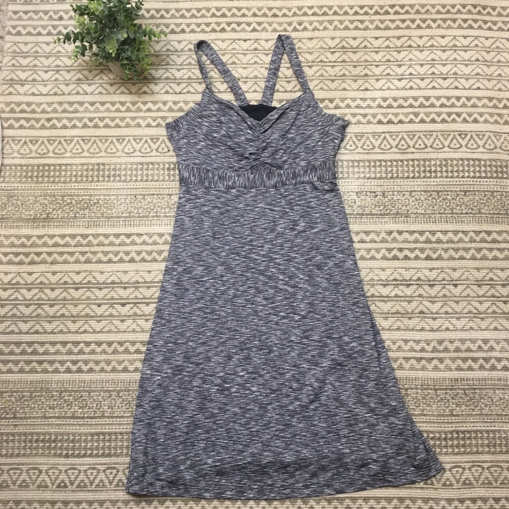 Prana athletic dress ember space dye in coal